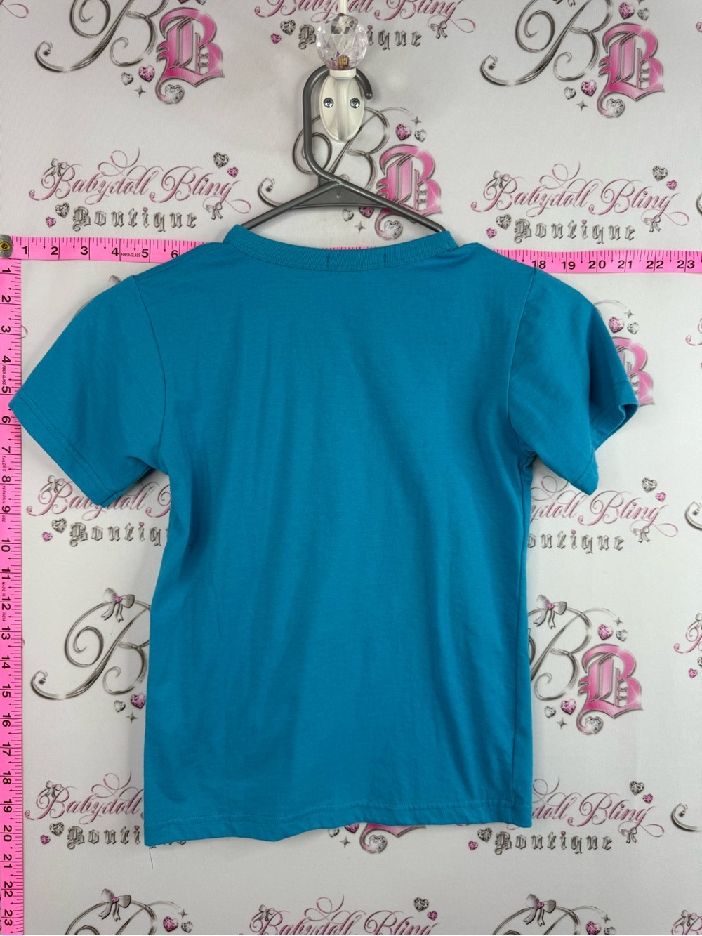 Mean Machine Turquoise Short Sleeve Tee - Custom Rides Graphic - Picture 2 of 10